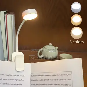 Clip-on Led Reading Light | Adjustable Brightness Lamp