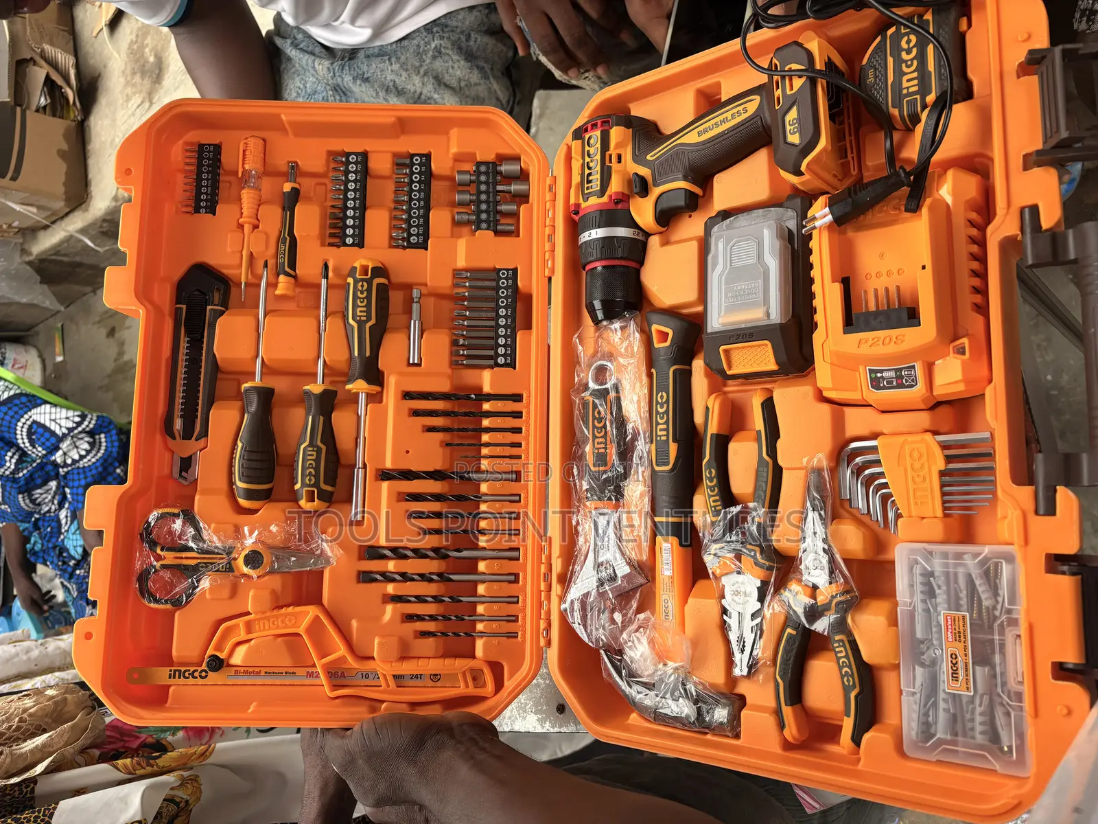 165 Toolsets With Cordless Drill