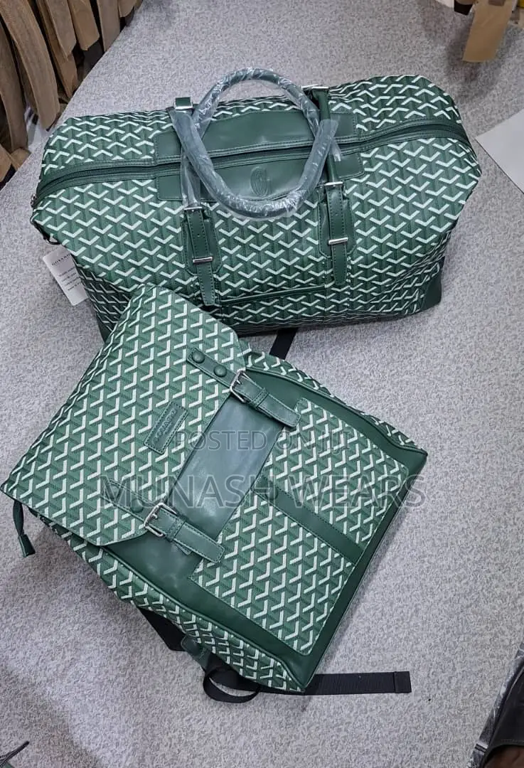 Backpack X Duffel Set Bag Original Leather