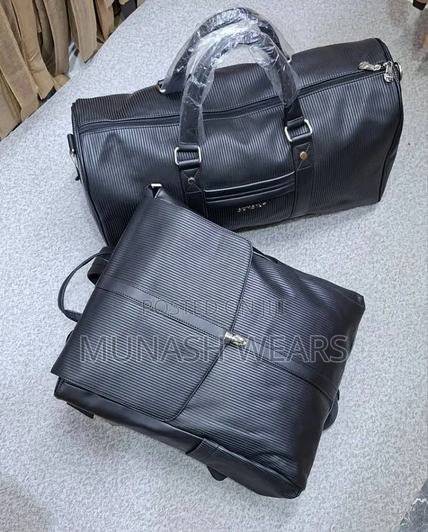 Backpack X Duffel Set Bag Original Leather