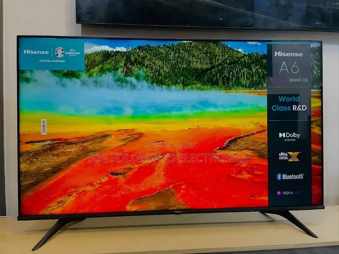 Hisense 55" Uhd A6 Vidaa Smart Tv