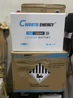 Cworth12v 200ah/2.5kwh Lithium Battery