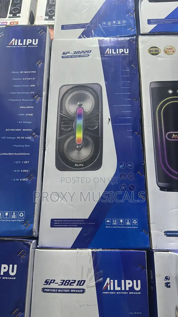 Ailipu Sp3822d Party Box Pa System