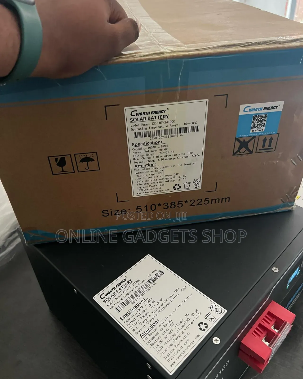 Cworth 2.5kwh Lithium Battery