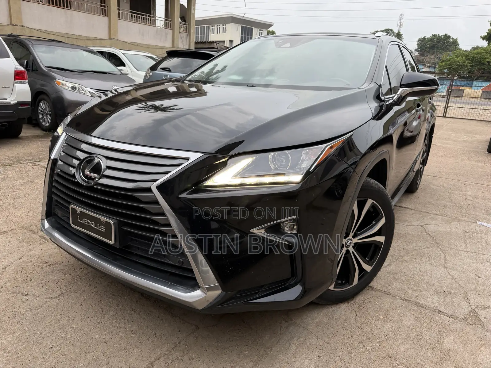 Lexus RX 350 AWD 2017 Black