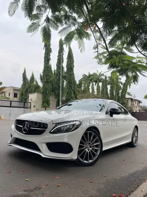Mercedes-Benz C43 4Matic Coupe AWD (3.0L V6 9AM) 2018 White