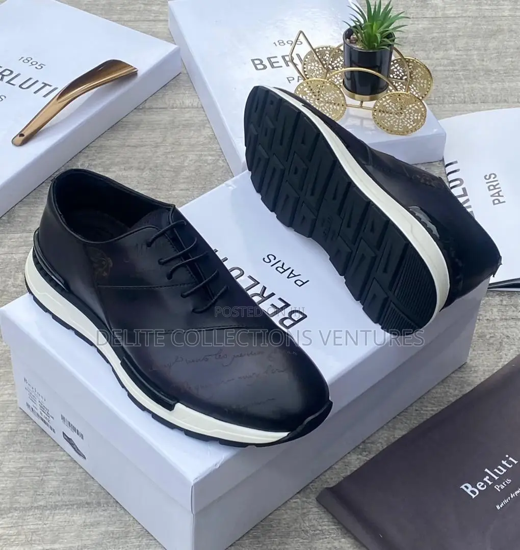 *Original Berluti Skin Sneakers Available in Store