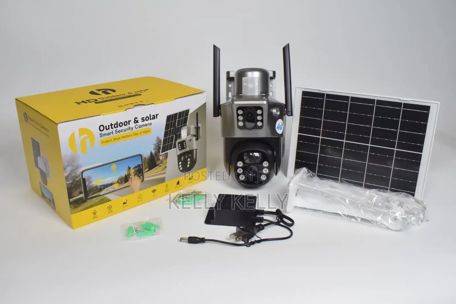 Solar Camera With Data
