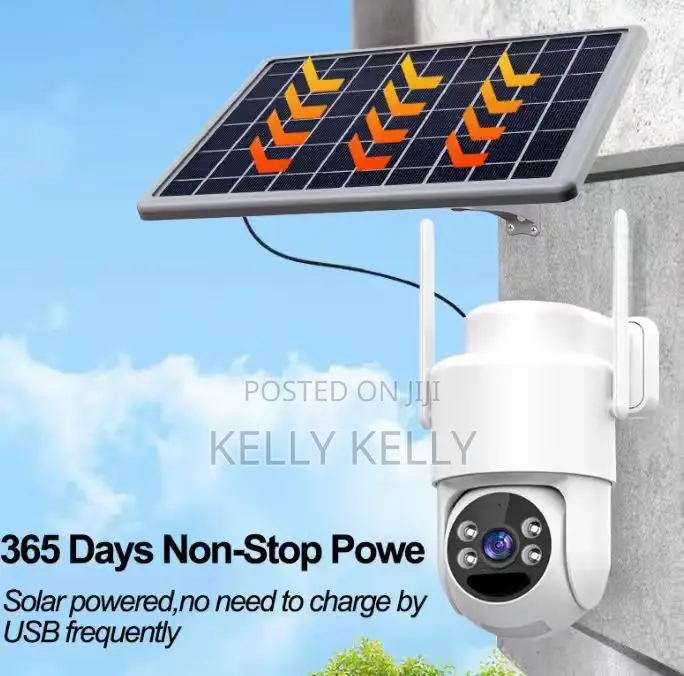 Solar Camera With Data