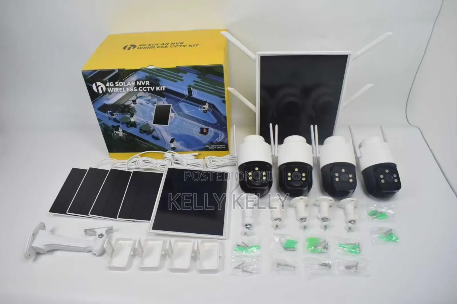 Solar Camera With Data