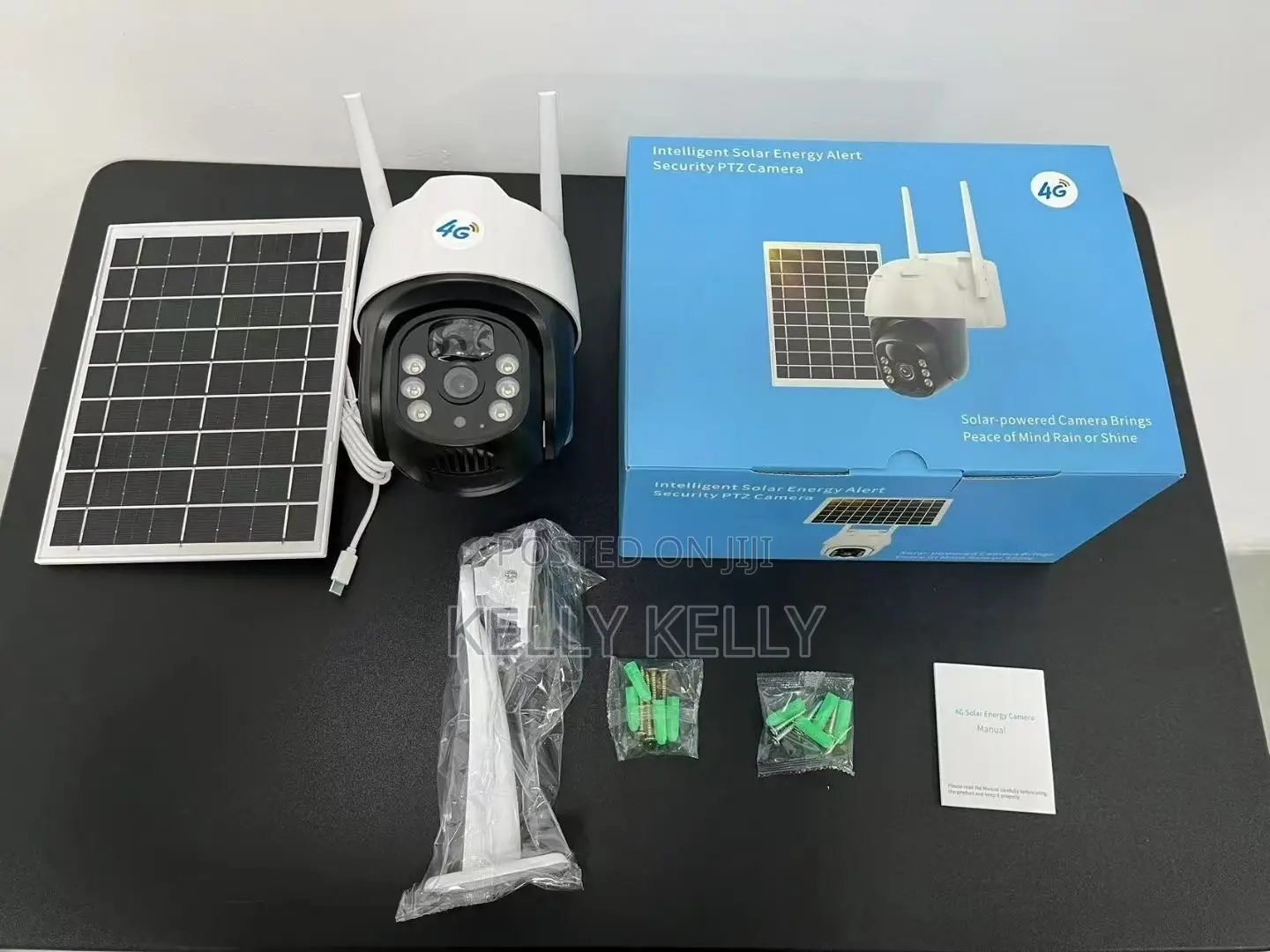 Solar Camera With Data