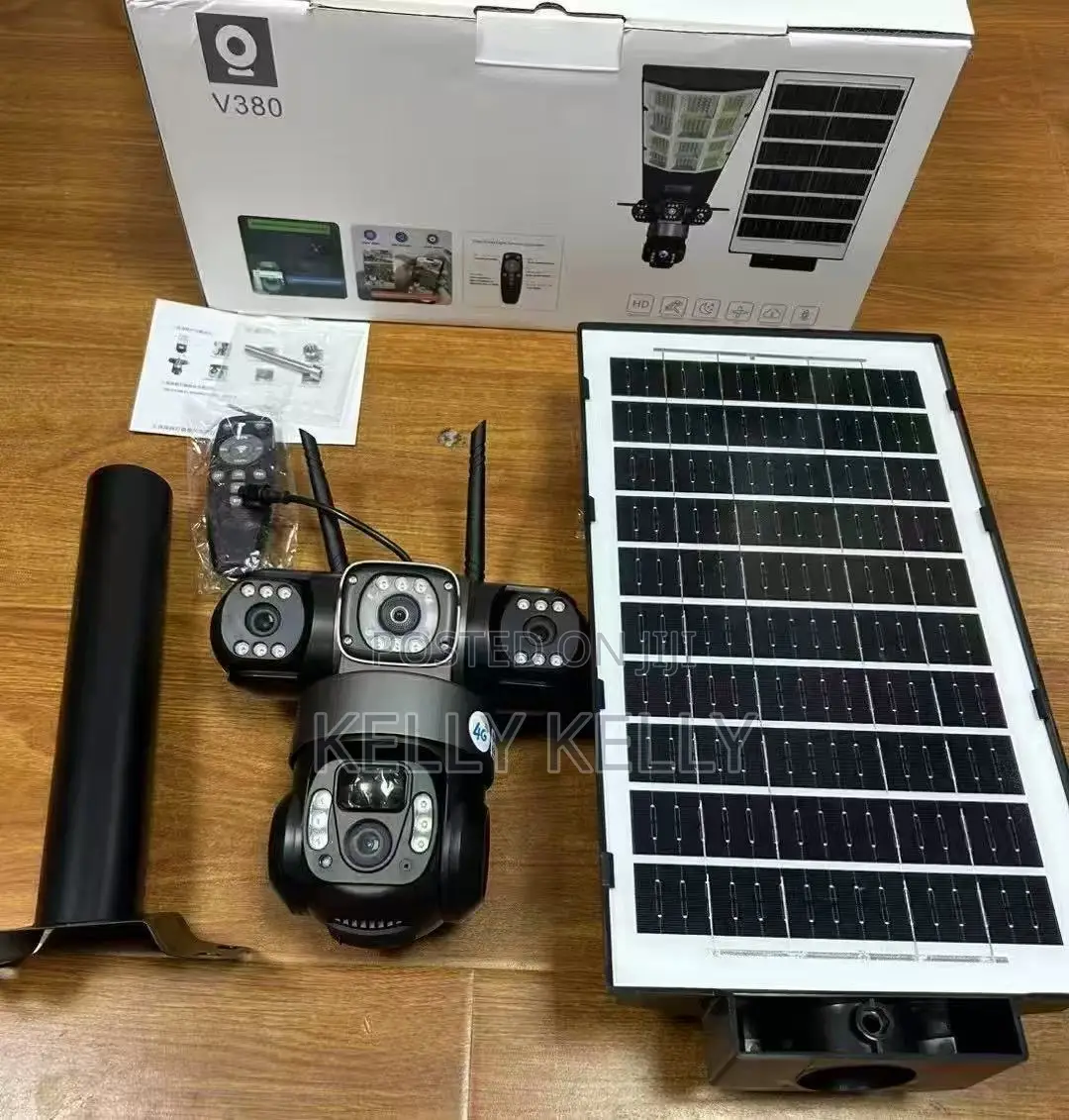 Solar Camera With Data