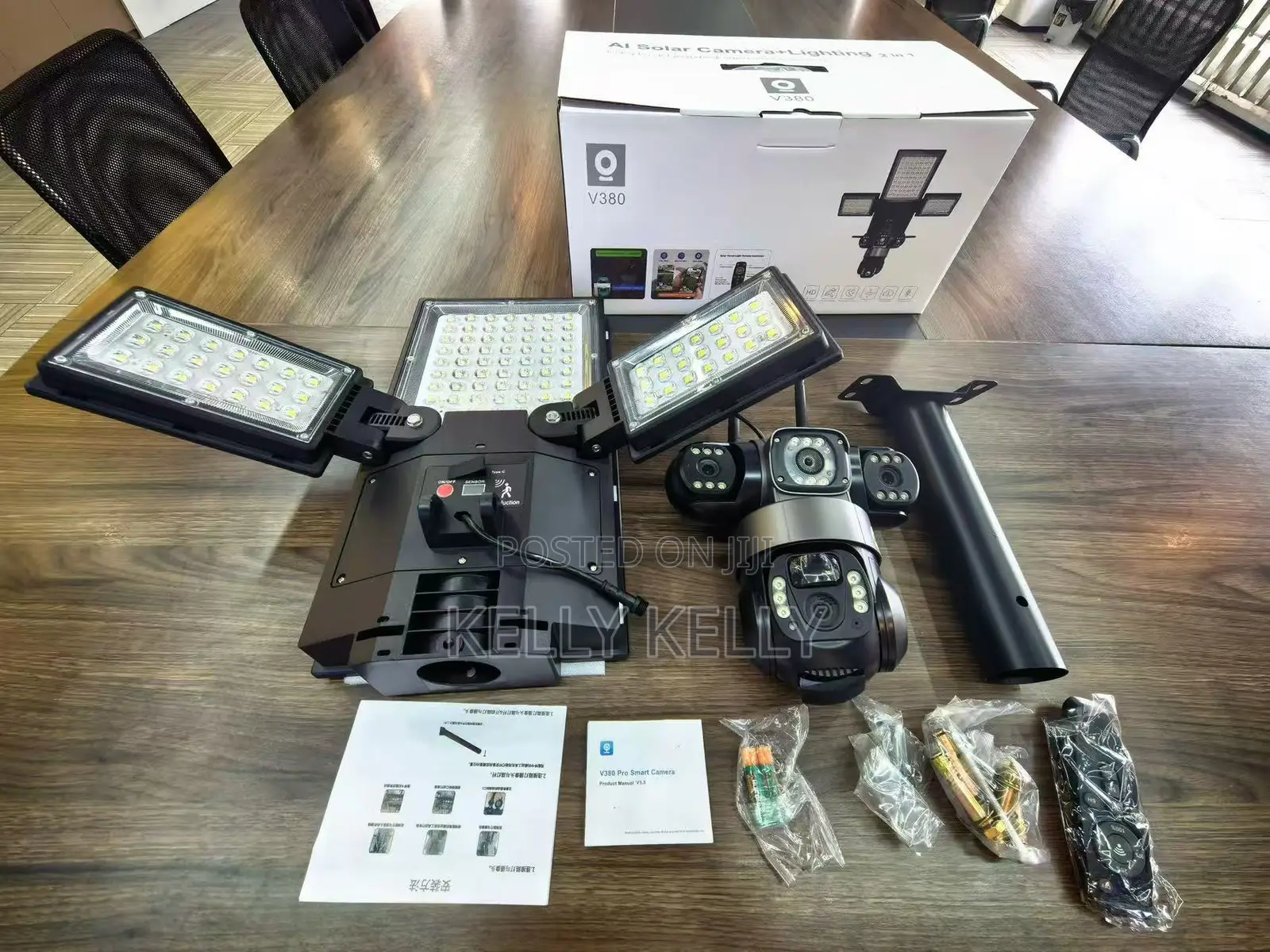 Solar Camera With Data