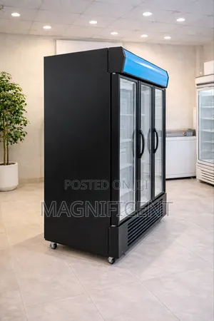 Commercial Display Fridge – Side View (Durable Body)