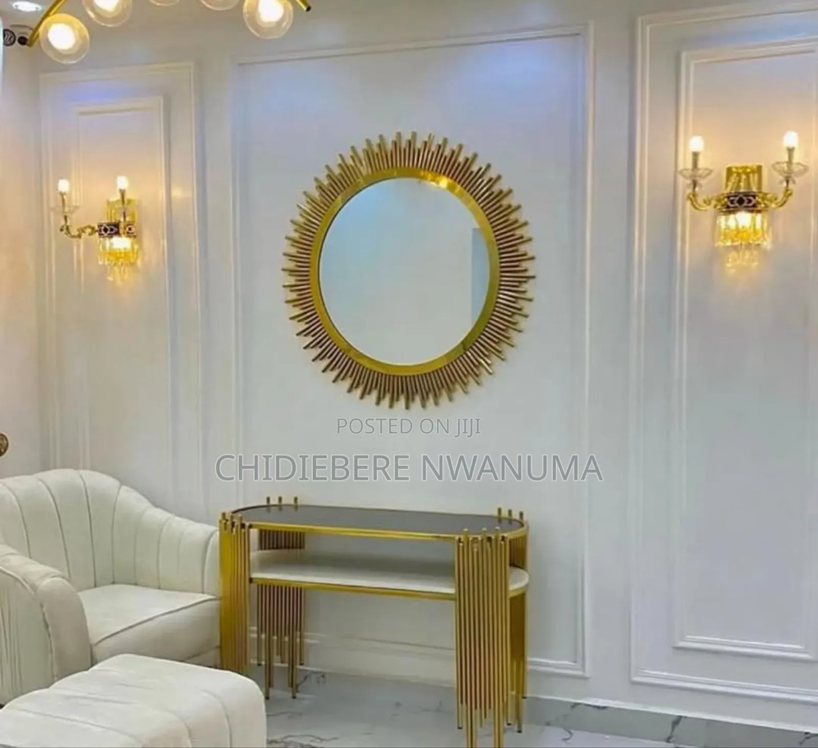 Quality Dinning Sets and Console Mirror  Etc.