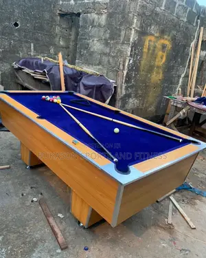 Local 7ft Pool Home Table With Accessories