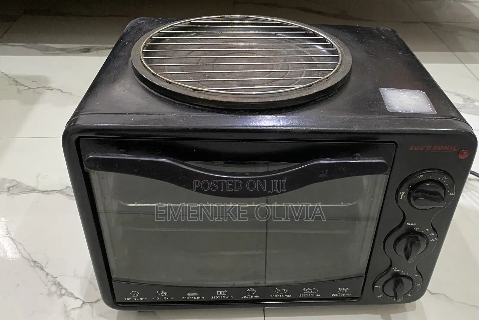 Eurosonic Oven for Sale!