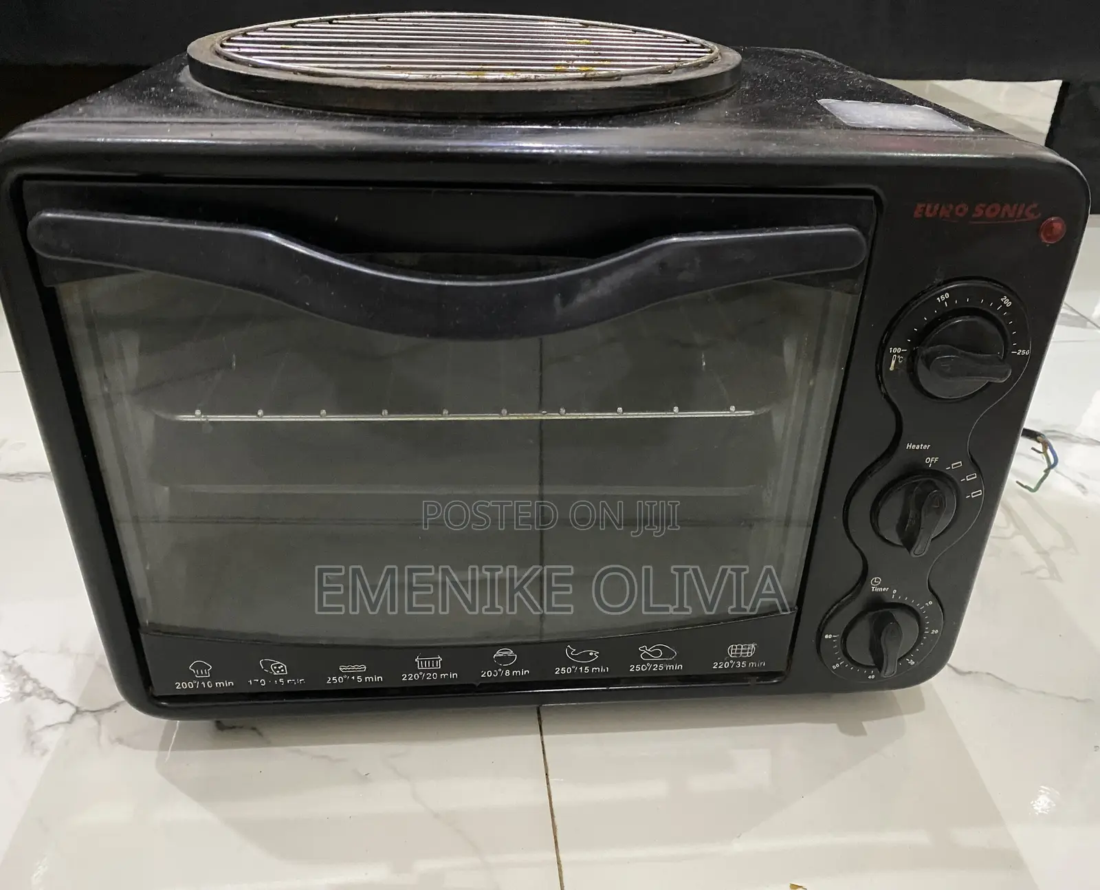 Eurosonic Oven for Sale!