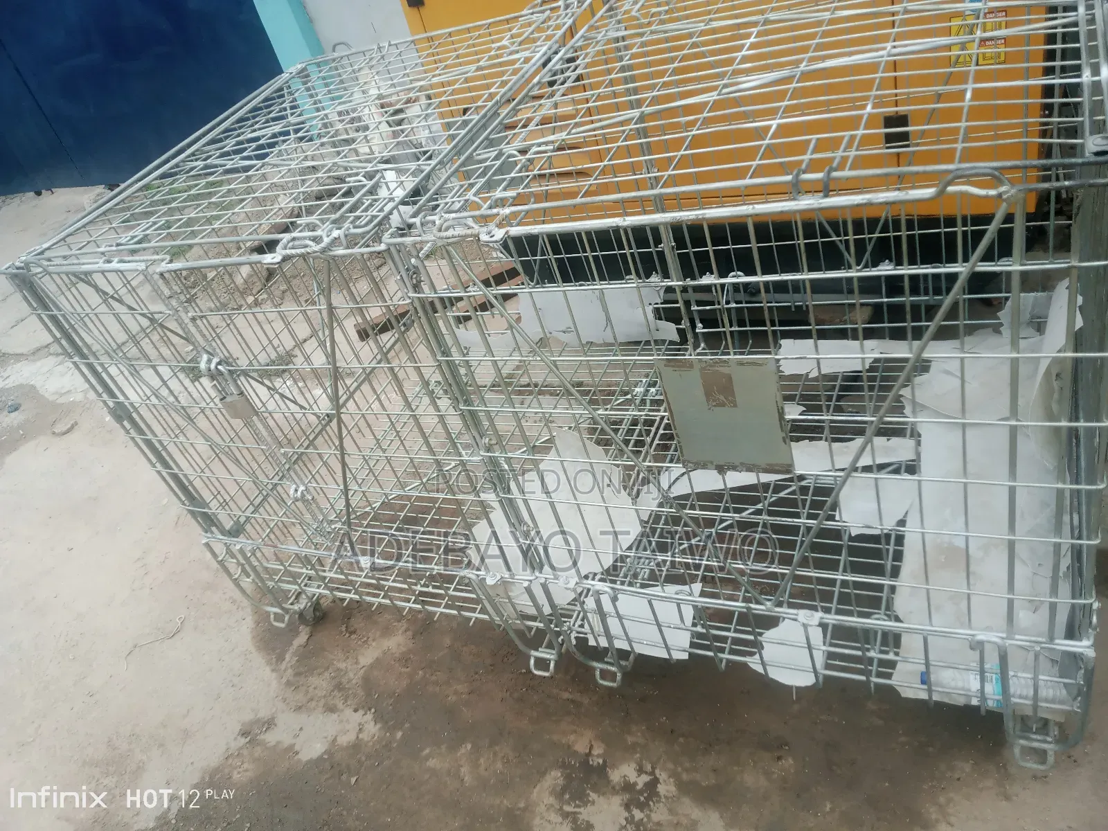 Heave Duty Larg Foreign Cage 6ft/4th