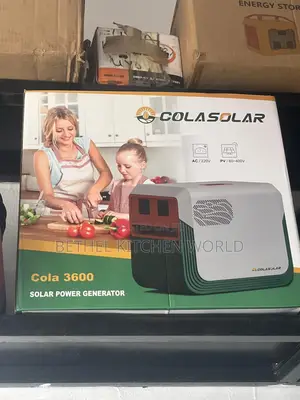 3600 Watt Cola Solar Generator With Panels