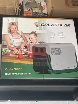 3600 Watt Cola Solar Generator With Panel