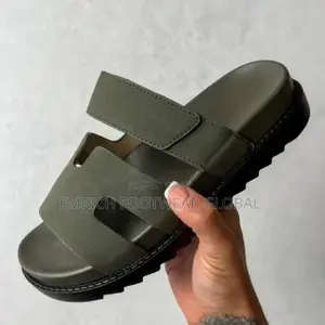 Handmade Double Strap Leather Palm - Durable Sole - Custom Size