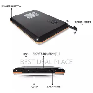 Car GPS Navigator With Nigerian Map - Reverse Camera