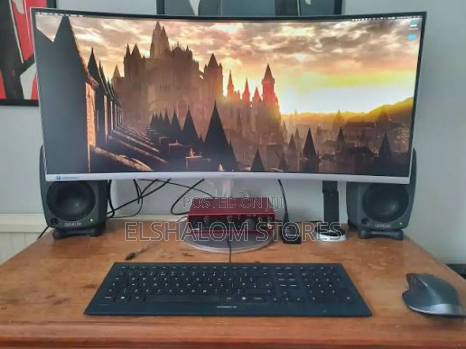 34 Inches Samsung Curve Monitor