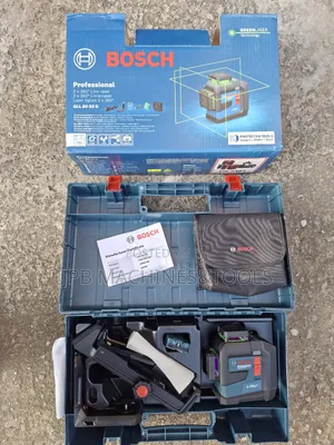 GLL 80-33g Bosch Green Laser Leveller With Charging Alkaline Battery