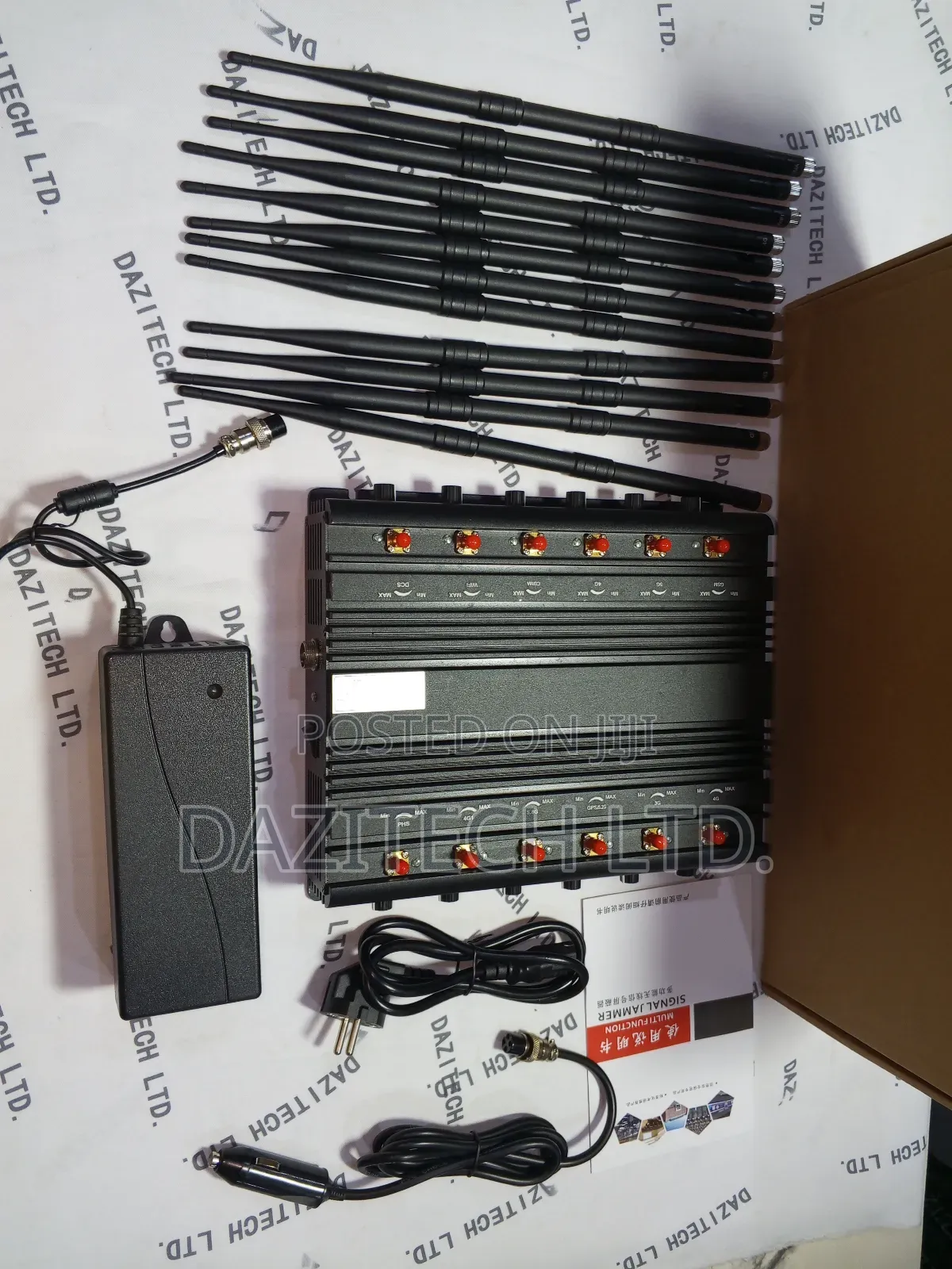 Network Jammer With 12 Antenna