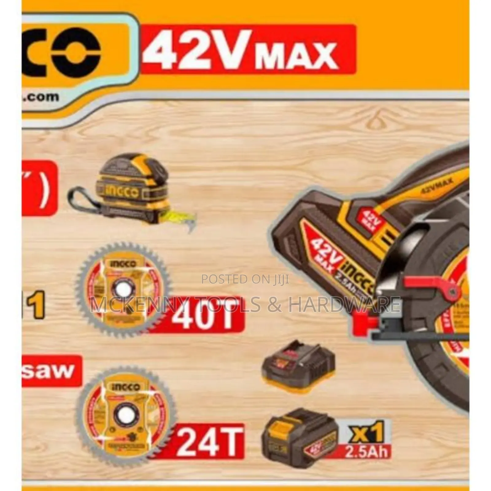 Ingco 42v Cordless Circular Saw