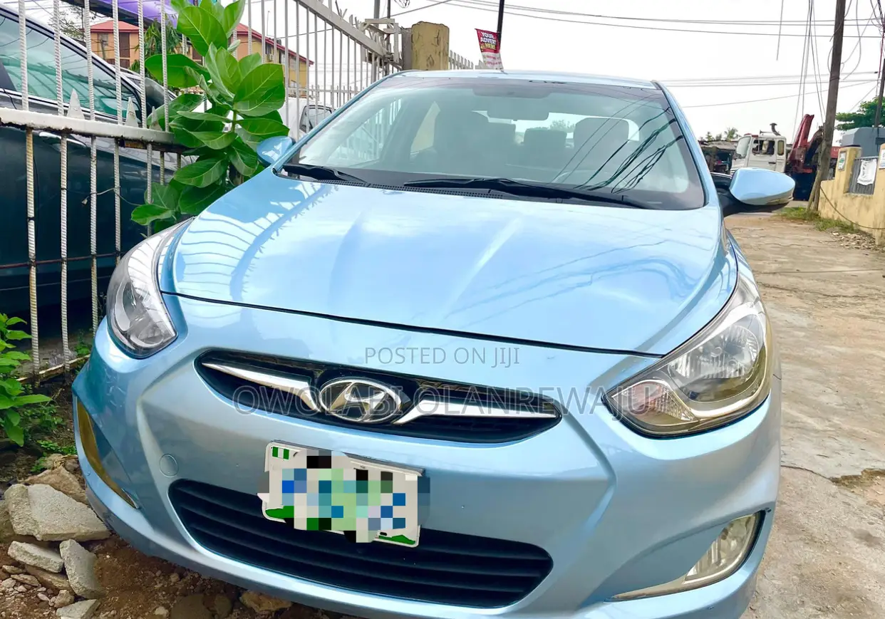 Hyundai Accent 2013 Blue