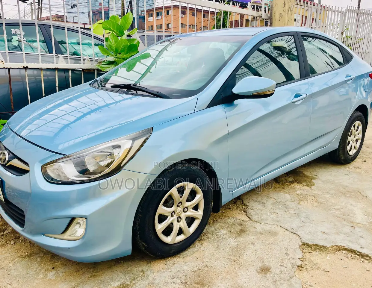 Hyundai Accent 2013 Blue