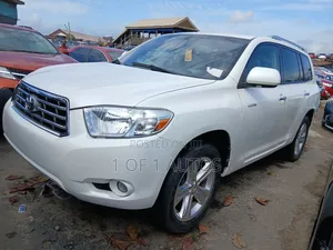 Toyota Highlander Limited 2008 White