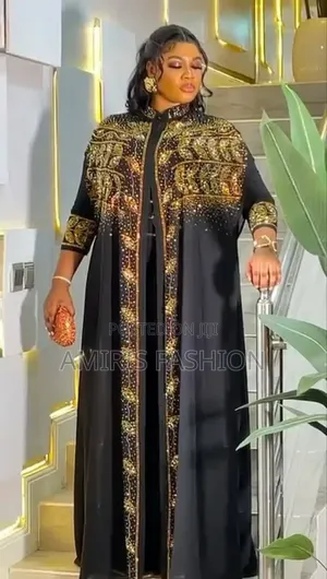 Beautiful and Classy Turkey Long Gown With Jacket