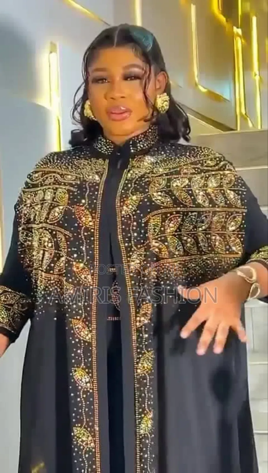 Beautiful and Classy Turkey Long Gown With Jacket