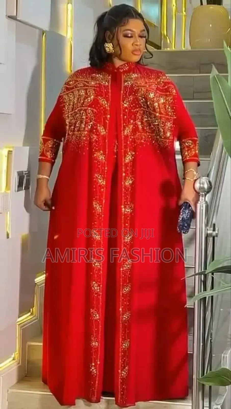 Beautiful and Classy Turkey Long Gown With Jacket