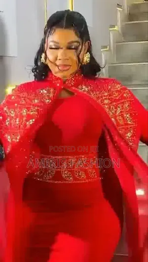 Beautiful and Classy Turkey Long Gown With Jacket