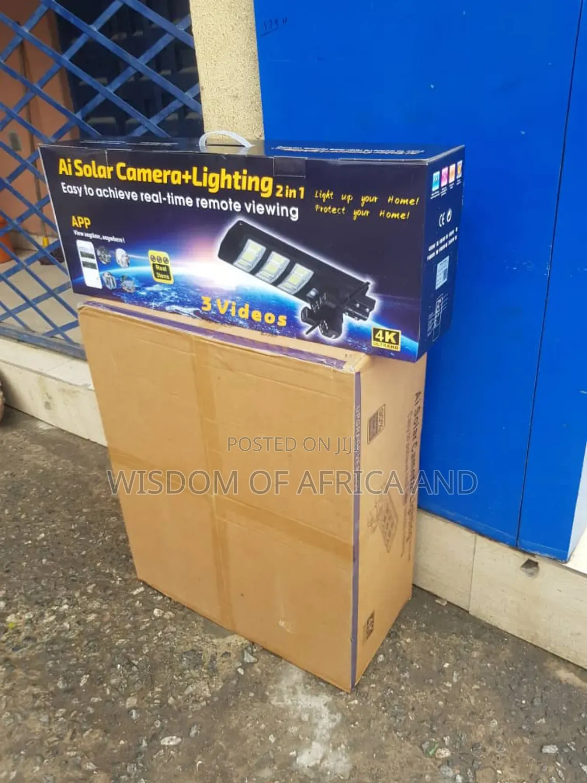 A I Solar Light Camera