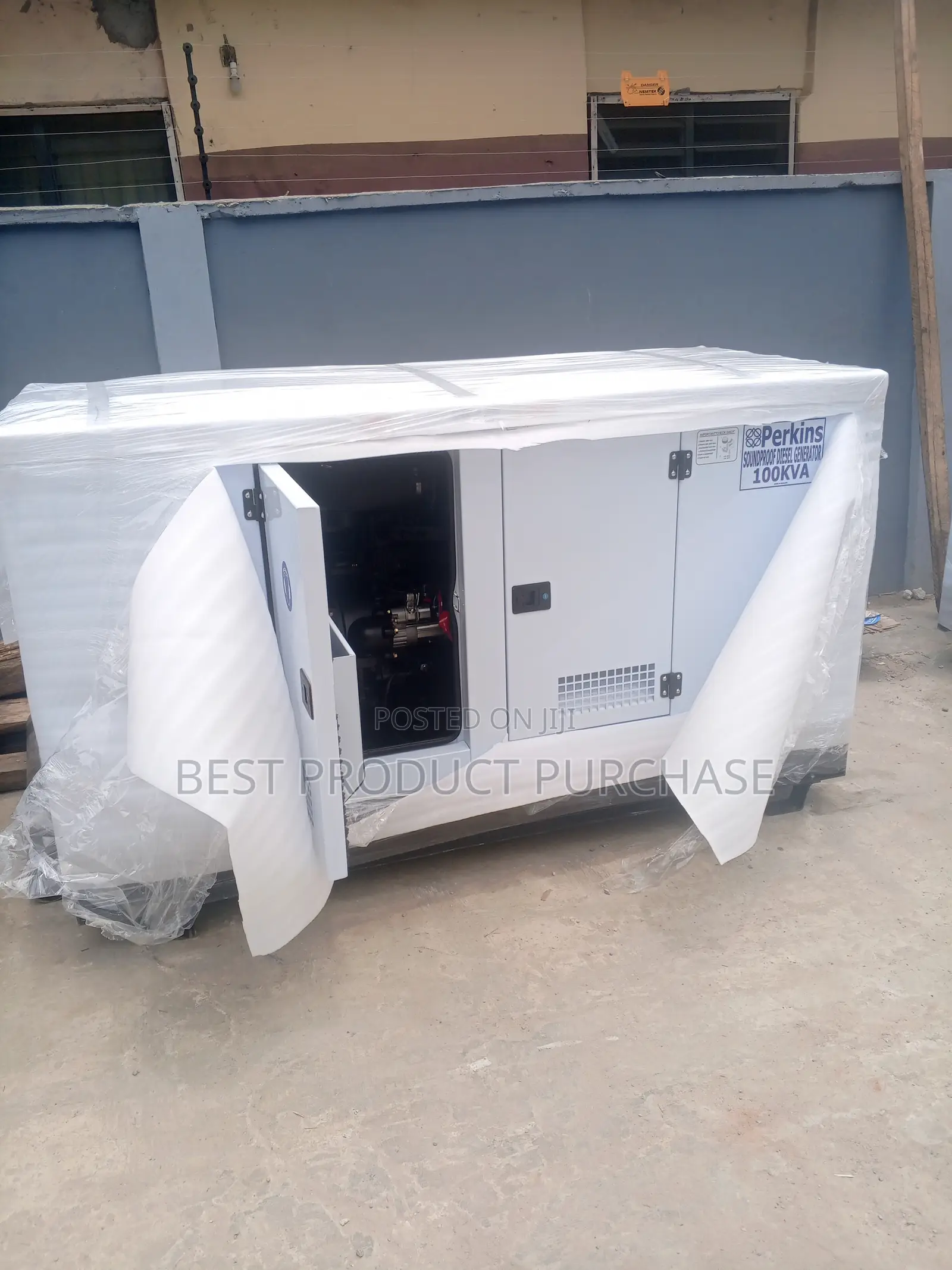Heavy Spec 100kva Perkins Silent Generator – Brand New