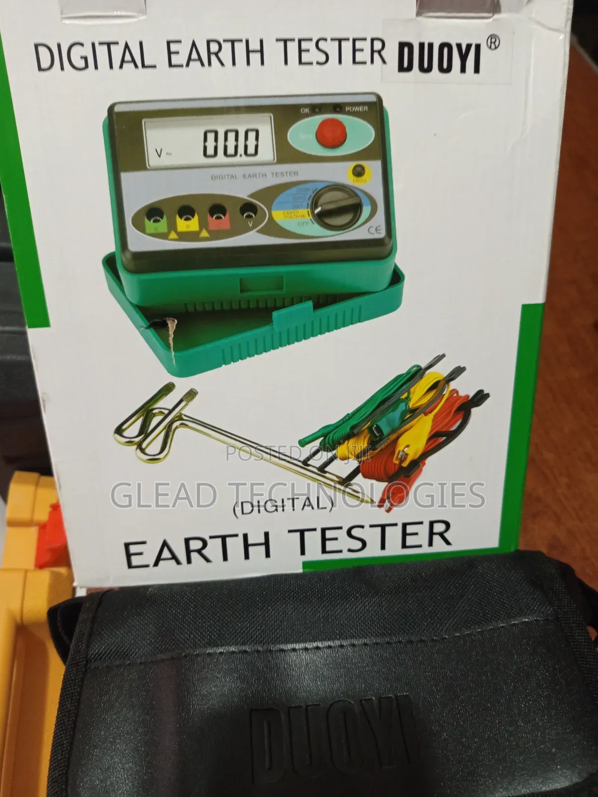 Digital Earth Tester
