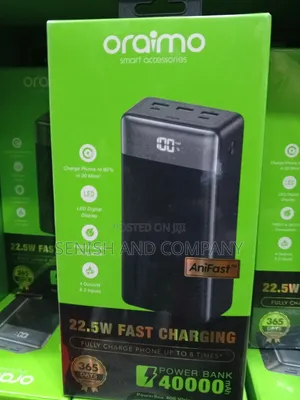 Oraimo 40000mah Power Bank 22.5w
