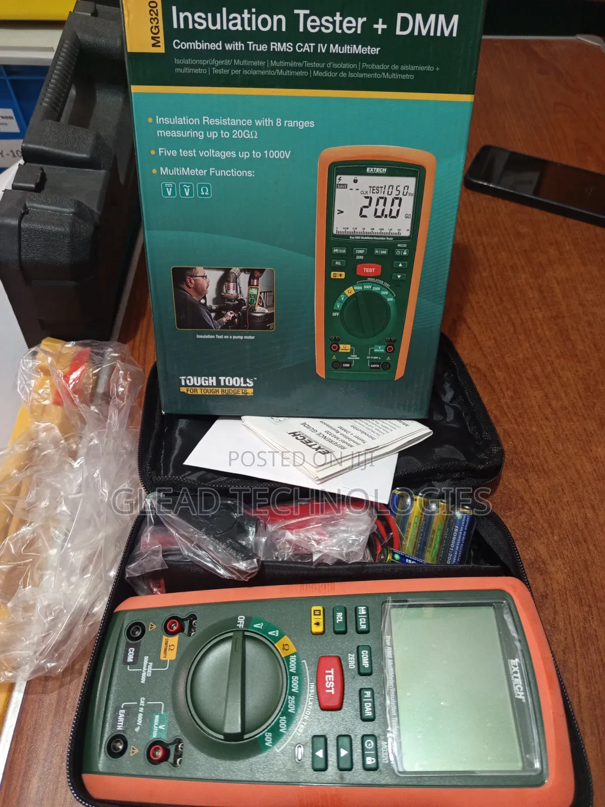 Insulation Tester+Dmm
