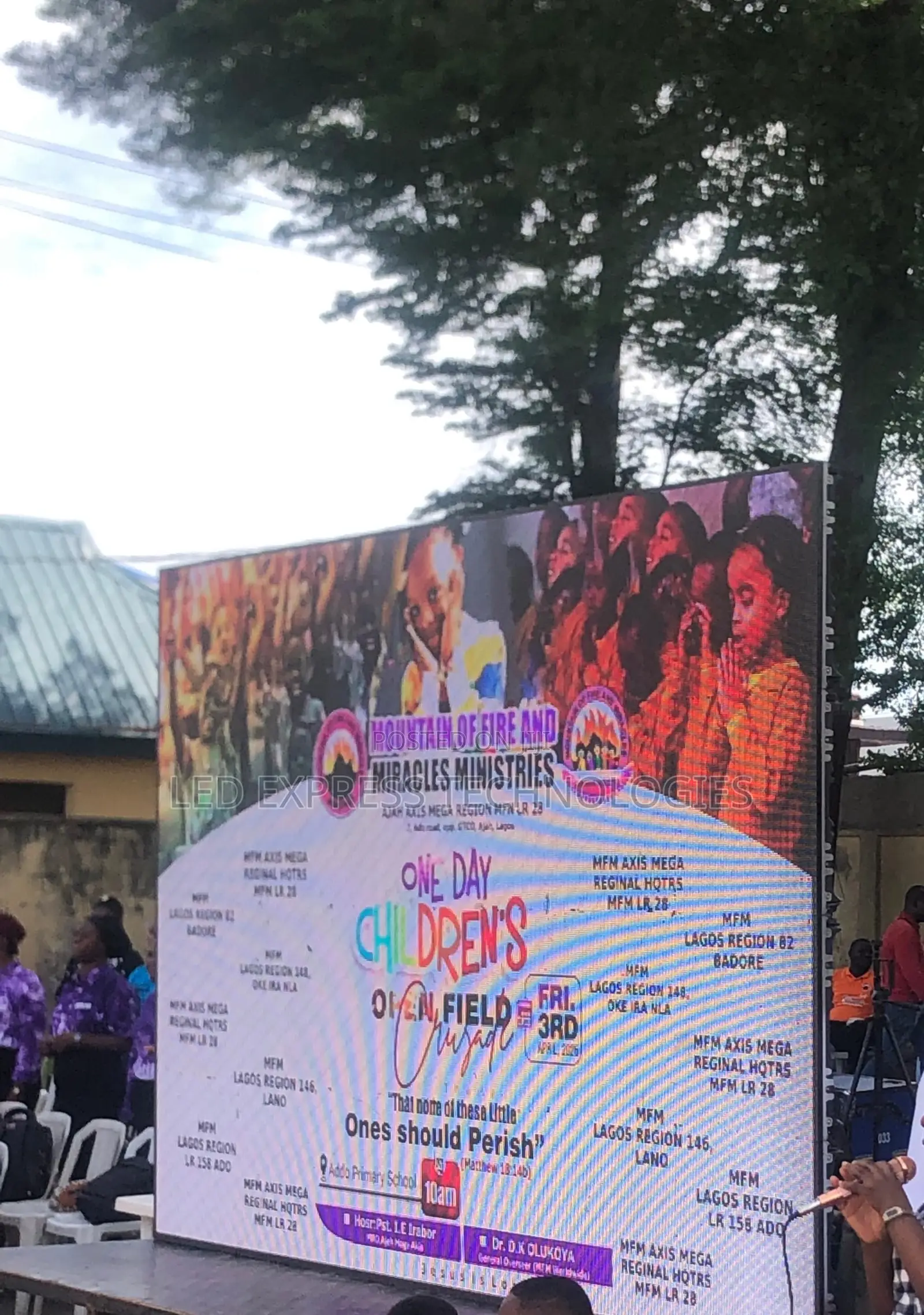 Led Screen for Crusade