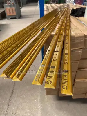 Genesis Tile Profile, Gold and Stainless Color