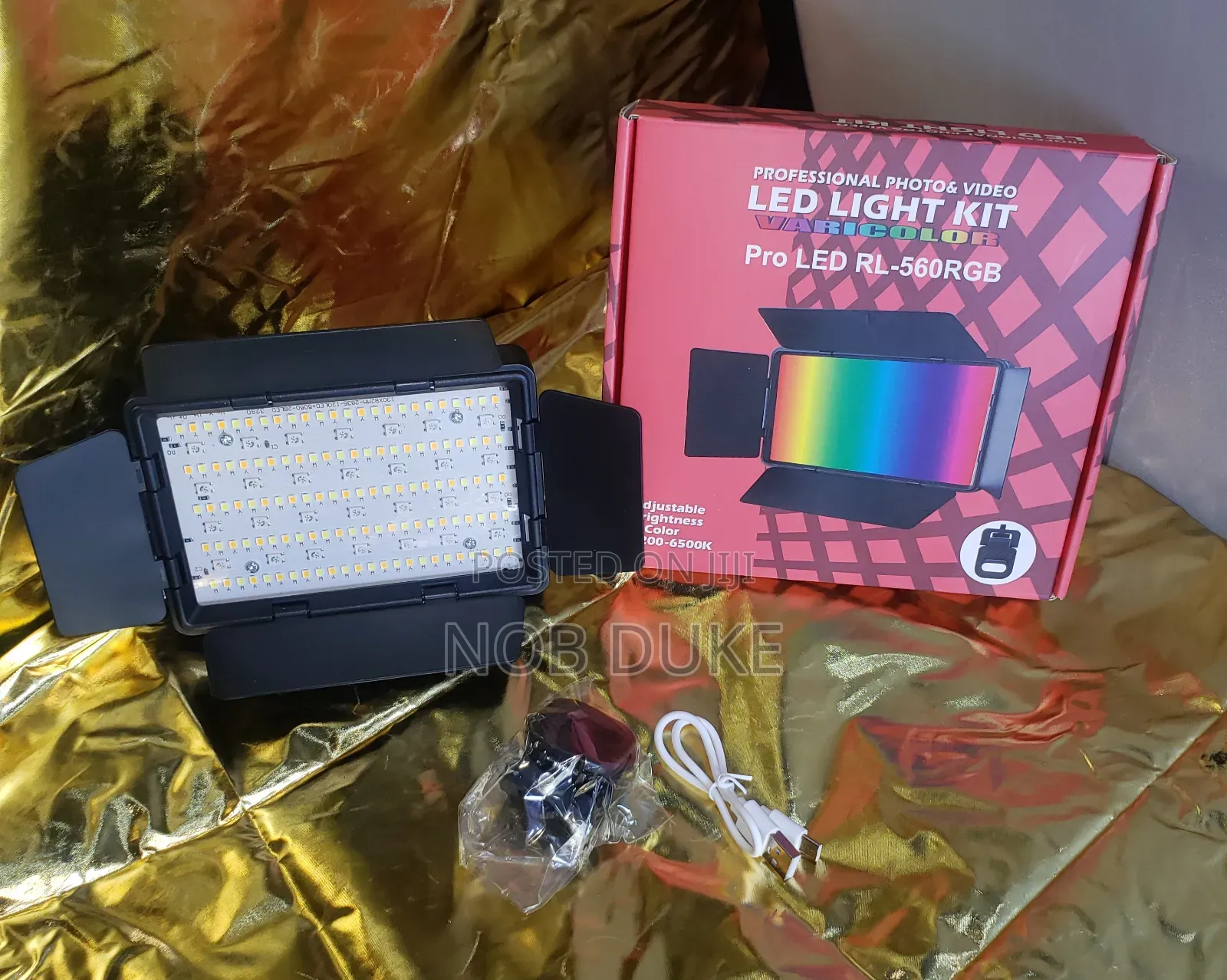 Led Rl-560rgb Light Kit for Content Creation