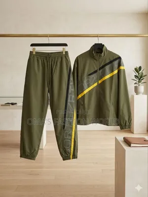 This Tracksuit Is Too Clean 
Not Your Regular Quality at All —