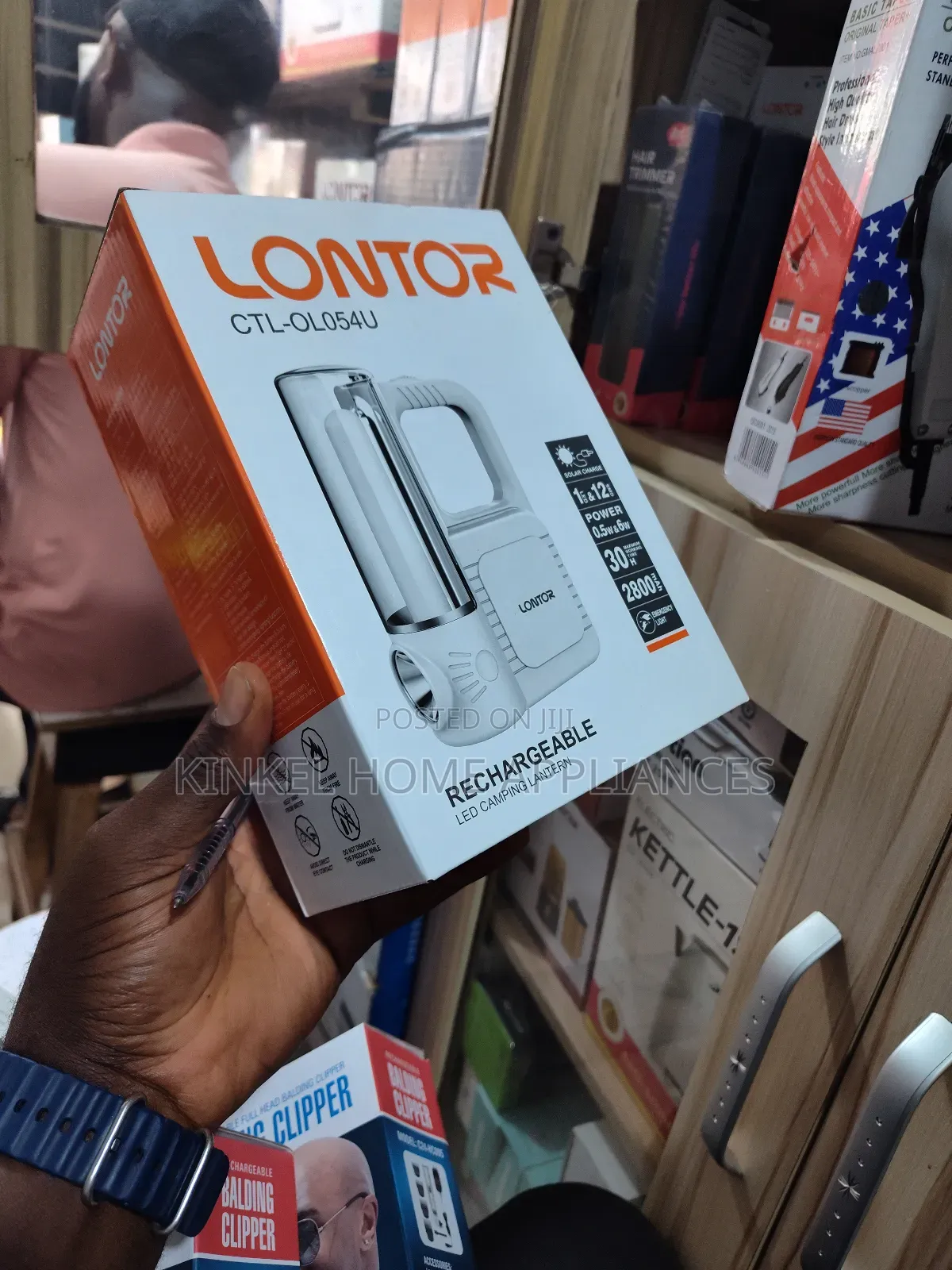 Lontor Rechargeable Lamp