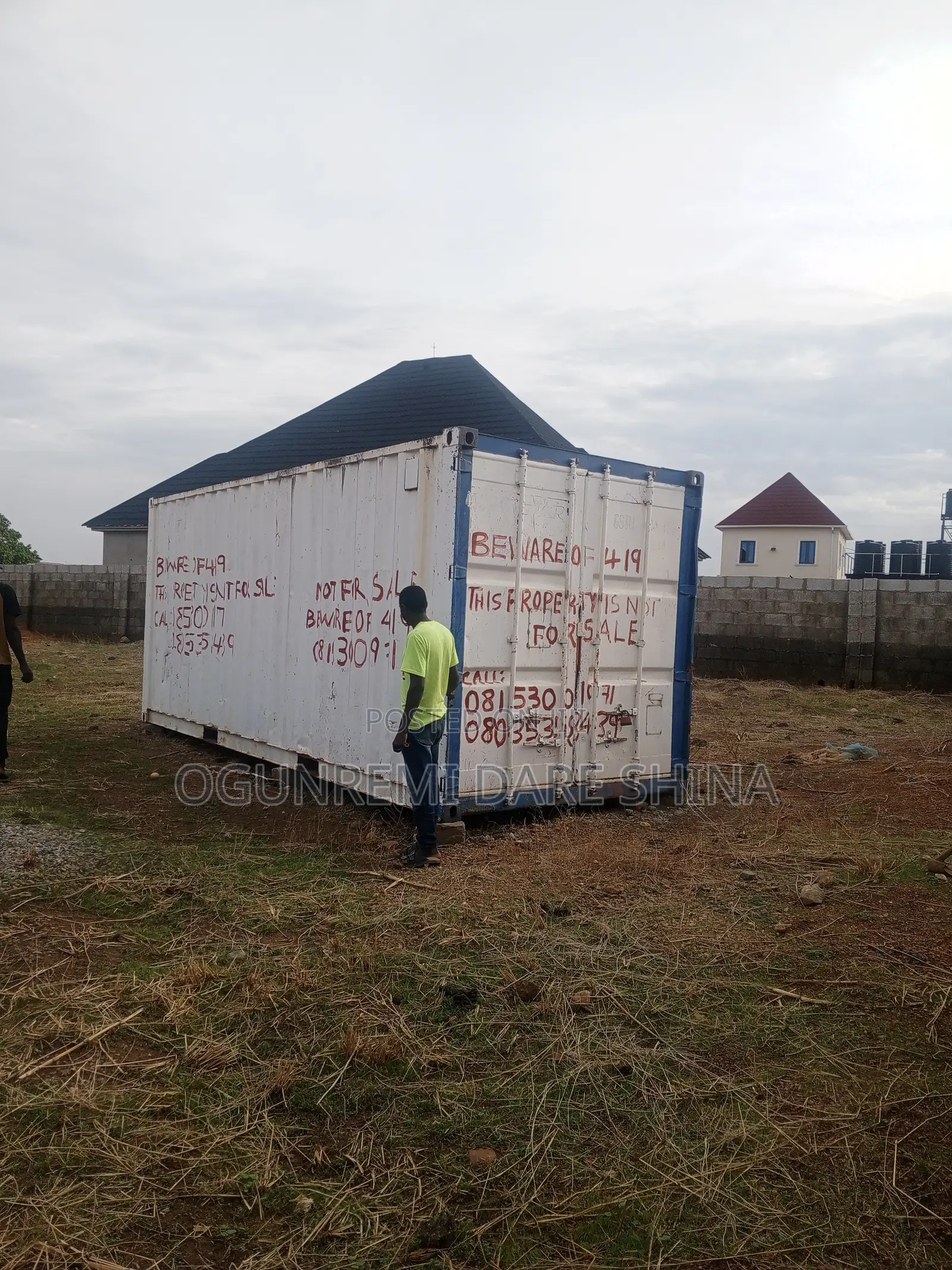 20ft Julius Berger Container For Sale