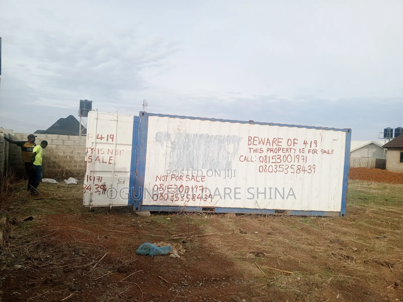 20ft Julius Berger Container For Sale